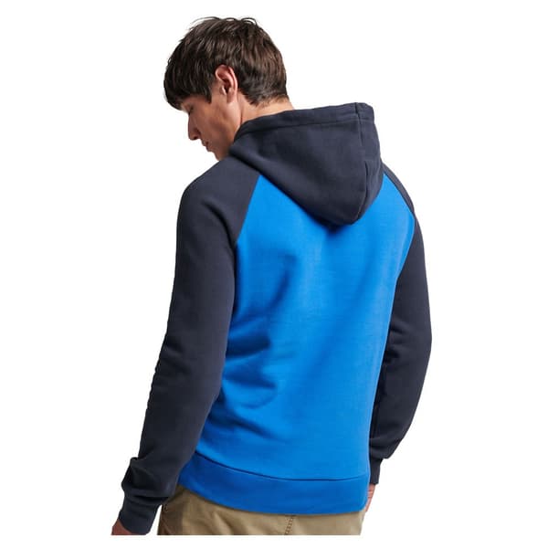 Superdry Hættetrøje Vintage Achilles Raglan Blå M Mand