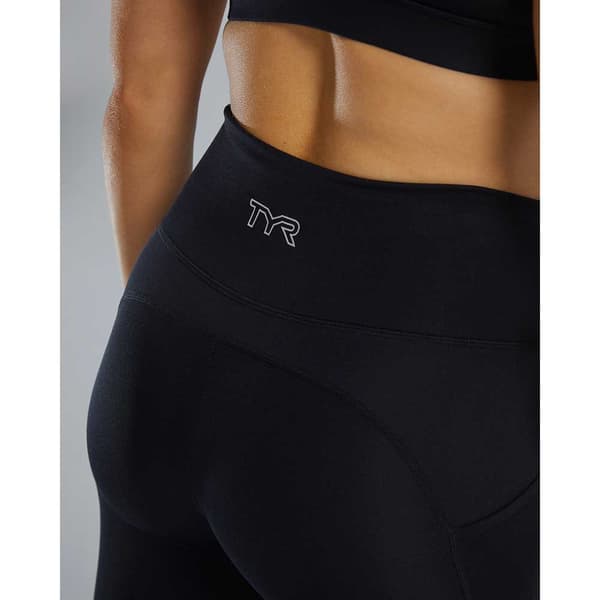 Tyr Leggings Hög Midja Base Kinetic 28´´ Pocket Svart XL Kvinna