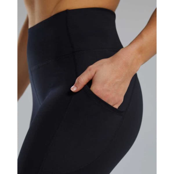 Tyr Leggings Hög Midja Base Kinetic 28´´ Pocket Svart XL Kvinna