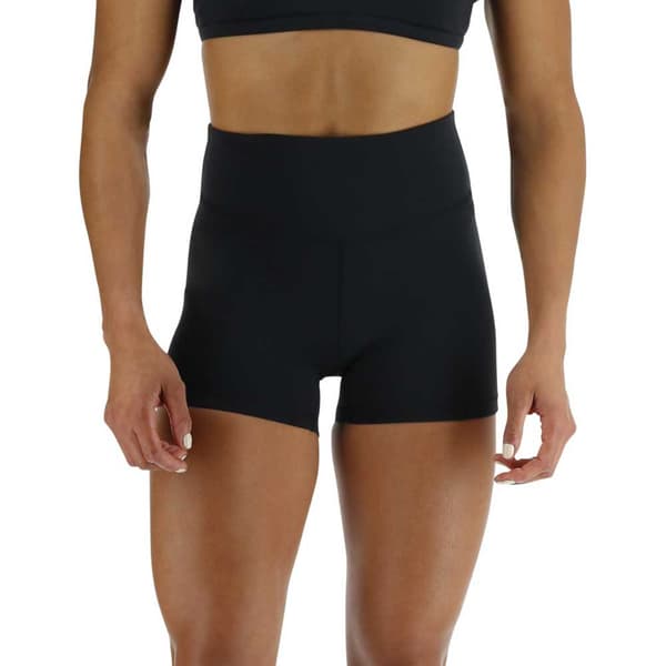 Tyr Korte Leggings Med Høj Talje Joule Elite 3.25´´ Solid Sort M Kvinde