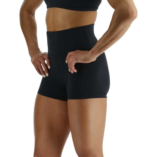 Tyr Korte Leggings Med Høj Talje Joule Elite 3.25´´ Solid Sort L Kvinde