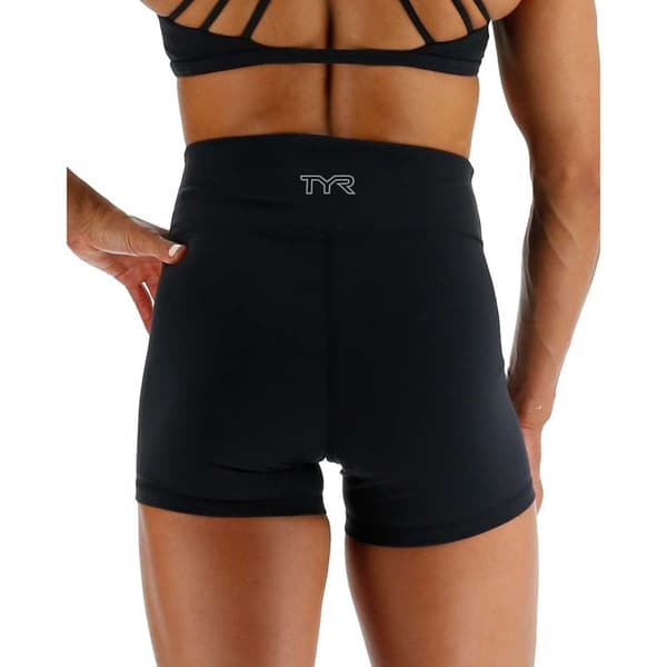 Tyr Korte Leggings Med Høj Talje Joule Elite 3.25´´ Solid Sort L Kvinde