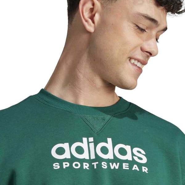 Adidas Sweatshirt All Szn Fleece Graphic Grøn XL / Short Mand