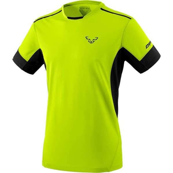 Dynafit Kortärmad T-shirt Vertical 2.0 Gul XL Man