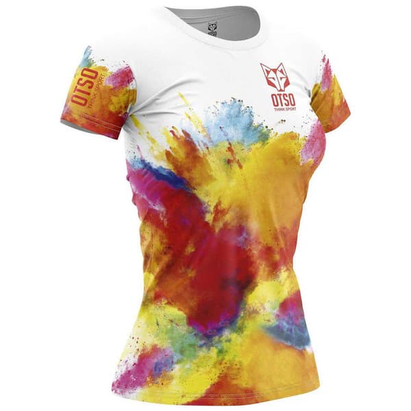 Otso Kort ærme T-shirt T-shirt Flerfarvet M Kvinde