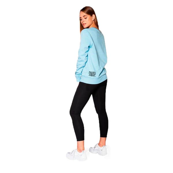 Snap Climbing Sweatshirt Classic Blå M Mand