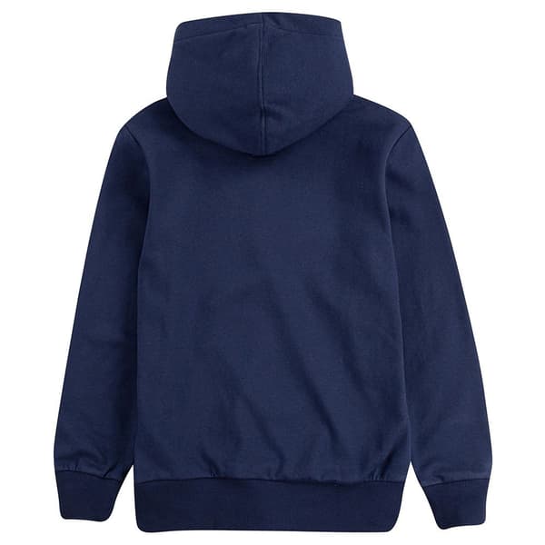 Levi´s ® Kids Tröja Med Full Dragkedja Batwing Screenprint Blå 12 Years