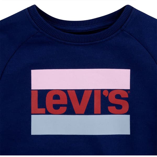 Levi´s ® Kids Tröja Batwing Crewneck Blå 10 Years