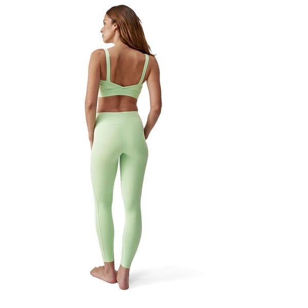 Born Living Yoga Leggings Mellem Talje Madaba Grøn S Kvinde