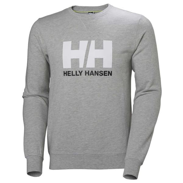Helly Hansen Huppari Logo Crew Harmaa S Mies