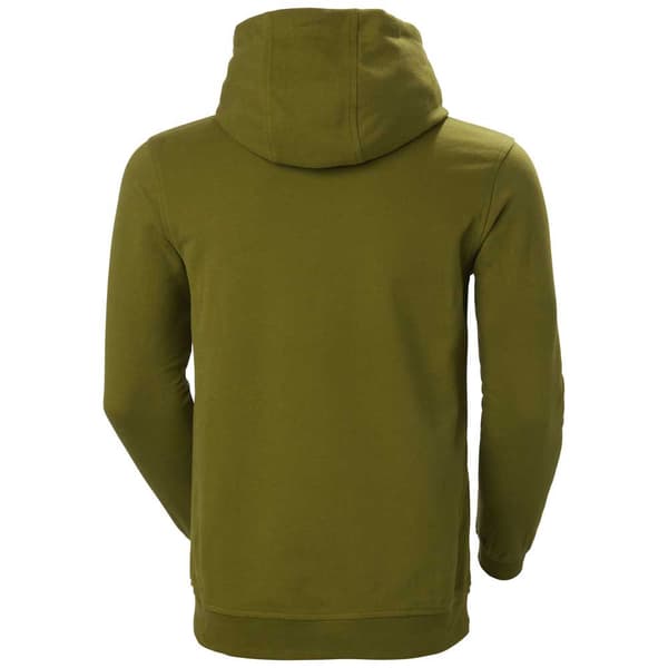 Helly Hansen Hoodie Sweatshirt Logo Grönt S Man