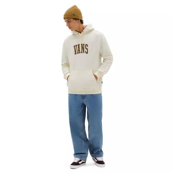 Vans Luvtröja Arched Po Beige M Man