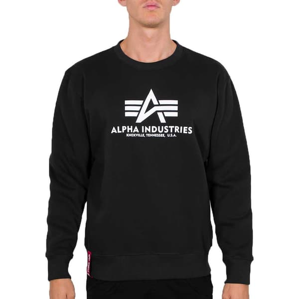 Alpha Industries Basic Tröja Svart M Man