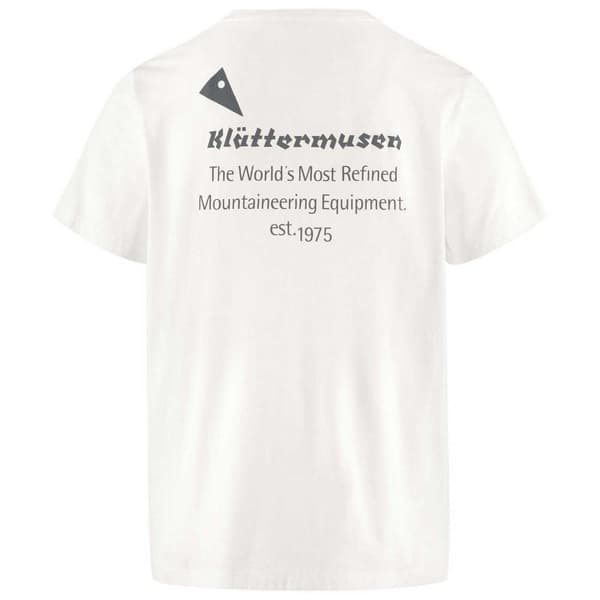 KlÄttermusen Kortärmad T-shirt Runa Maker Vit XL Kvinna