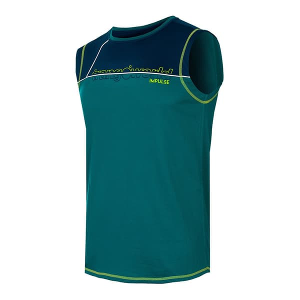 Trangoworld Bandama ærmeløs T-shirt Grøn S Mand