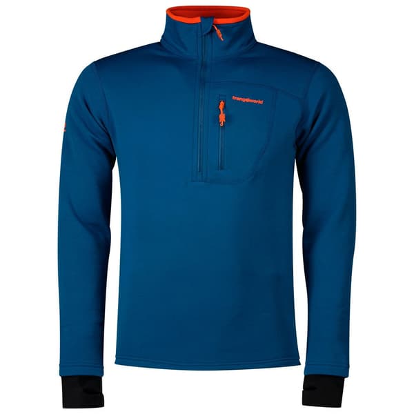 Trangoworld Trx2 Stretch Pro T-shirt Med Lange ærmer Blå M Mand