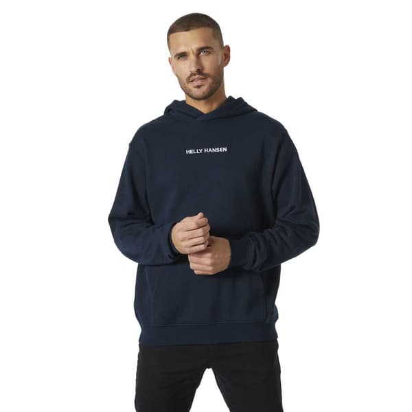 Helly Hansen Core Graphic Tröja Med Huva Blå S Man