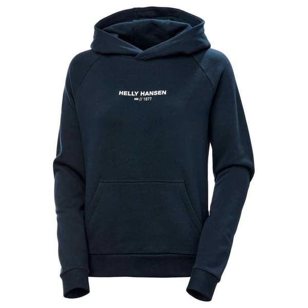 Helly Hansen Core Tröja Med Huva Blå L Kvinna