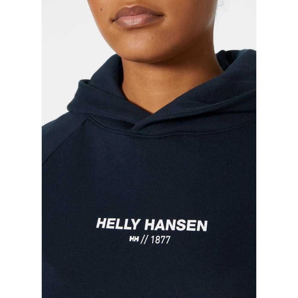 Helly Hansen Core Tröja Med Huva Blå L Kvinna