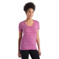 Pikkukuva 2 / 6: Icebreaker Lyhythihainen T-paita Tech Lite Ii Scoop Hill Sprint Merino Pinkki XS Nainen