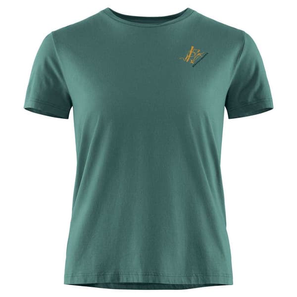KlÄttermusen Kortärmad T-shirt Runa Endeavour Grönt 2XS Kvinna