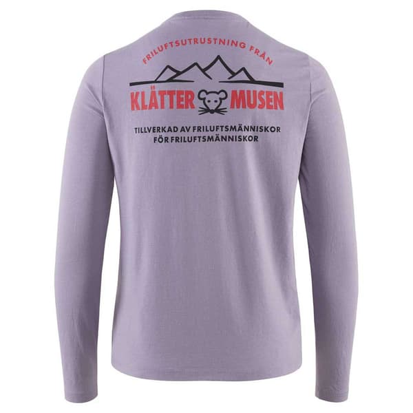KlÄttermusen Långärmad T-shirt Runa Verkstad 1990 Lila 2XS Kvinna