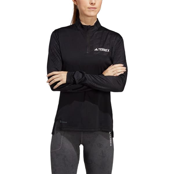 Adidas Pitkähihainen T-paita Mt Musta XL Nainen