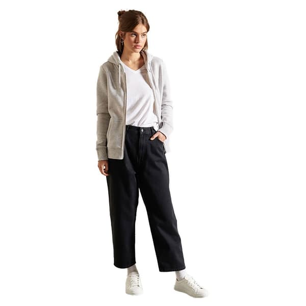 Superdry Full Vetoketjullinen Villapaita Vintage Logo Embroidered Pinkki XS Nainen