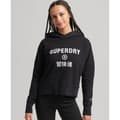 Pikkukuva 1 / 5: Superdry Huppari Code Core Sport Crop Box Musta M Nainen