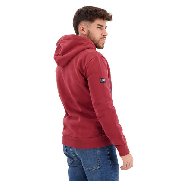 Superdry Luvtröja Classic Vintage Logo Heritage Röd S Man