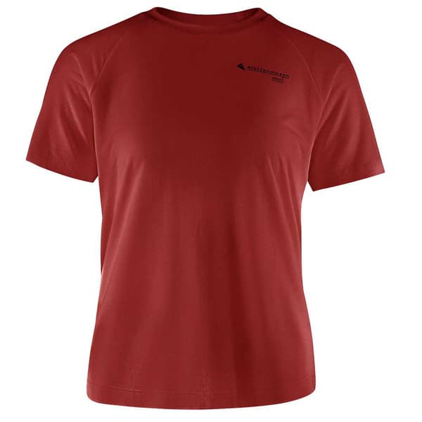 KlÄttermusen Kortärmad T-shirt Groa Röd XS Kvinna