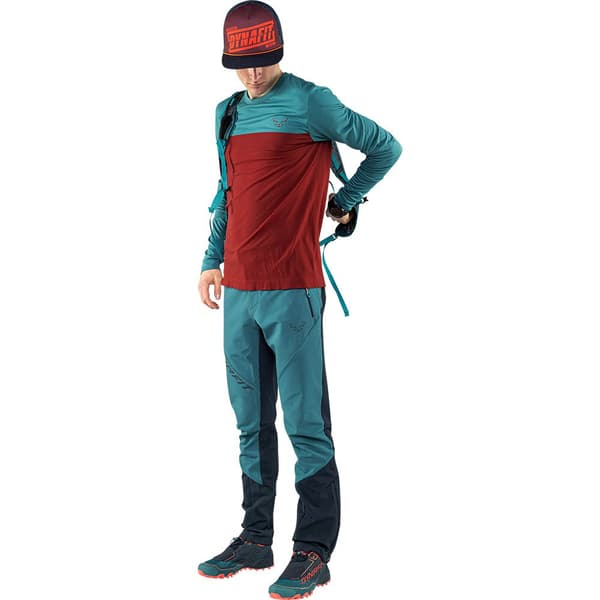 Dynafit Pitkähihainen T-paita Traverse S-tech Sininen XS-S Mies