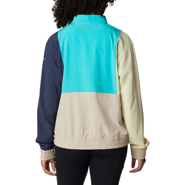 Columbia Sweatshirt Med Fuld Lynlås Hike™ Beige,Blå L Kvinde