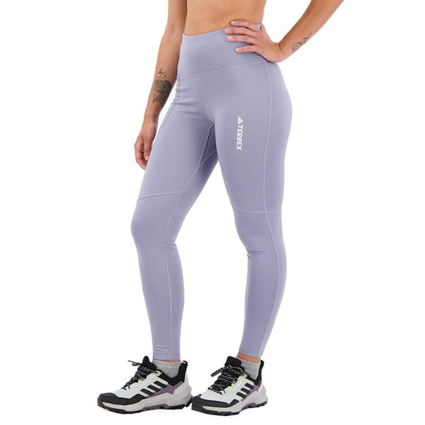 Adidas Leggings Organiser Multi Brushed Lilla M Kvinde