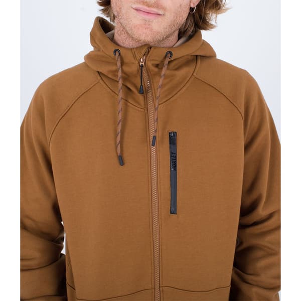 Hurley Hættetrøje Cabrillo Heat Full Brun L Mand