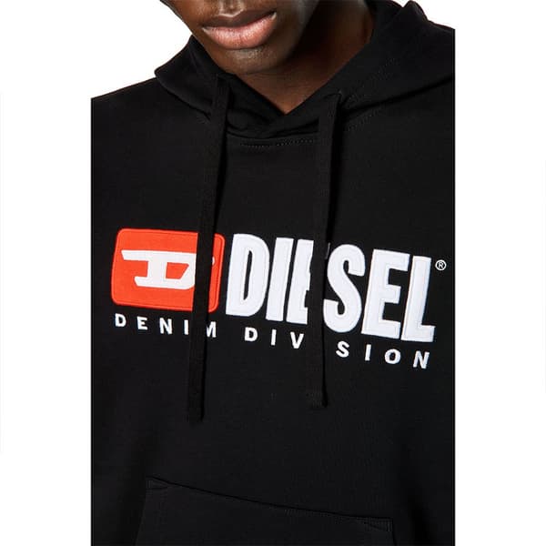 Diesel Luvtröja Ginn Svart S Man