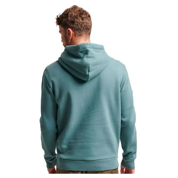 Superdry Luvtröja Japanese Vintage Logo Graphic Blå S Man
