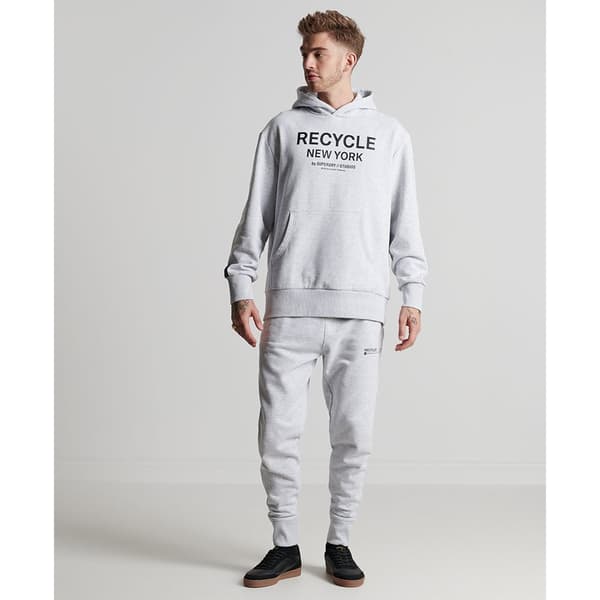 Superdry Luvtröja Studios Rcycl City Grå S-M Man