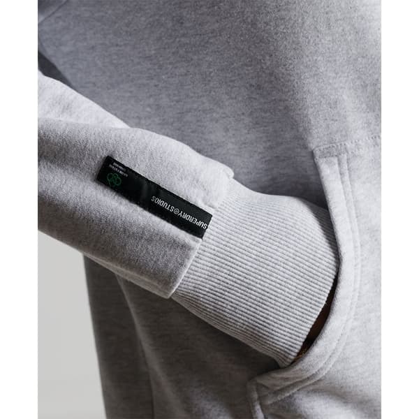 Superdry Luvtröja Studios Rcycl City Grå S-M Man