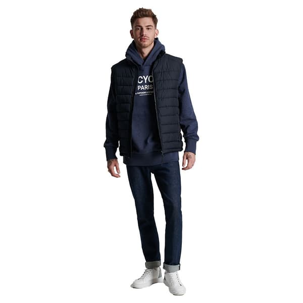 Superdry Luvtröja Studios Rcycl City Blå XS-S Man