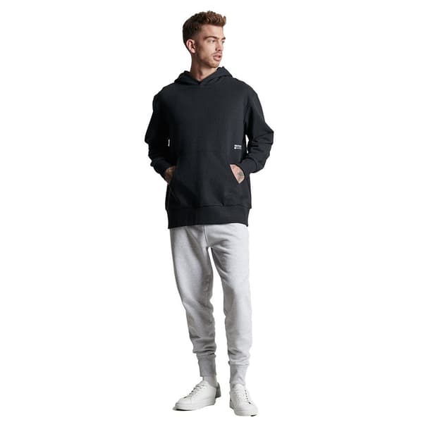 Superdry Luvtröja Studios Rcycl Micro Mid Svart XS-S Man