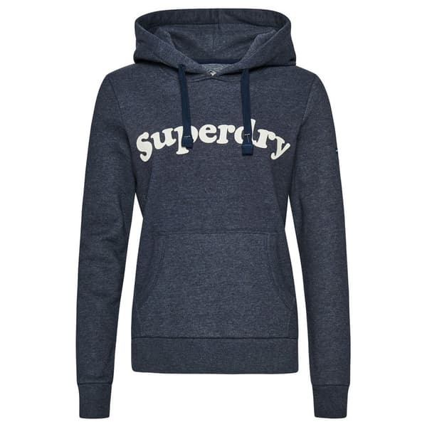 Superdry Luvtröja Vintage Cooper Classic Blå XS Kvinna