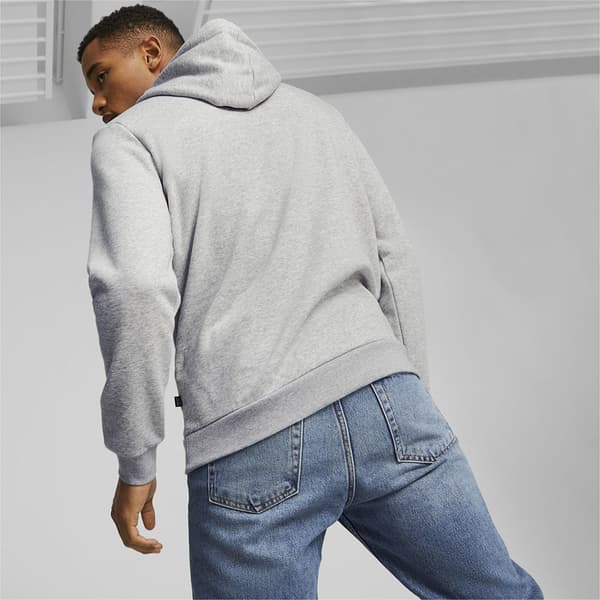 Puma Sweatshirt 674471 Ess+ 2 Col Small Log Grå L Mand