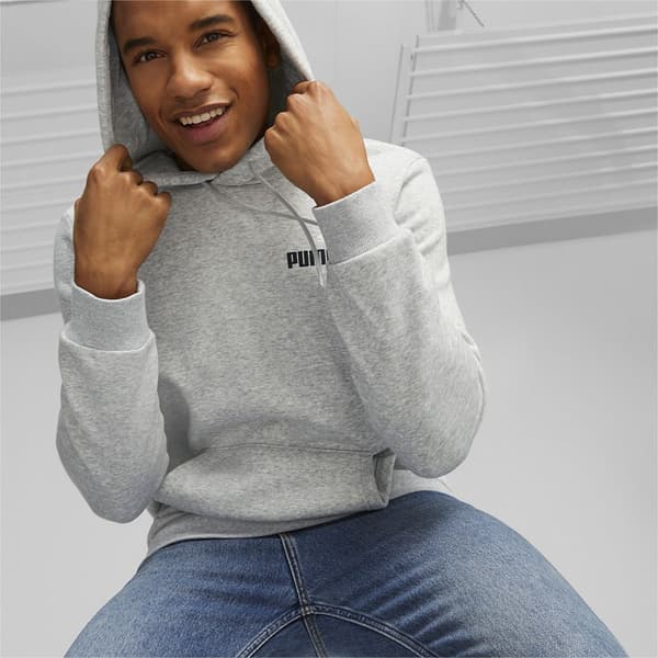 Puma Tröja 674471 Ess+ 2 Col Small Log Grå XL Man