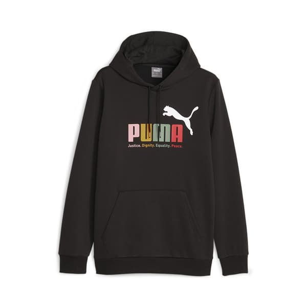 Puma Luvtröja Ess+ Multicolor Svart M Man