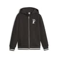 Miniatyrbild 1 av 2: Puma Sweatshirt Med Full Dragkedja Squad Svart 13-14 Years Pojke