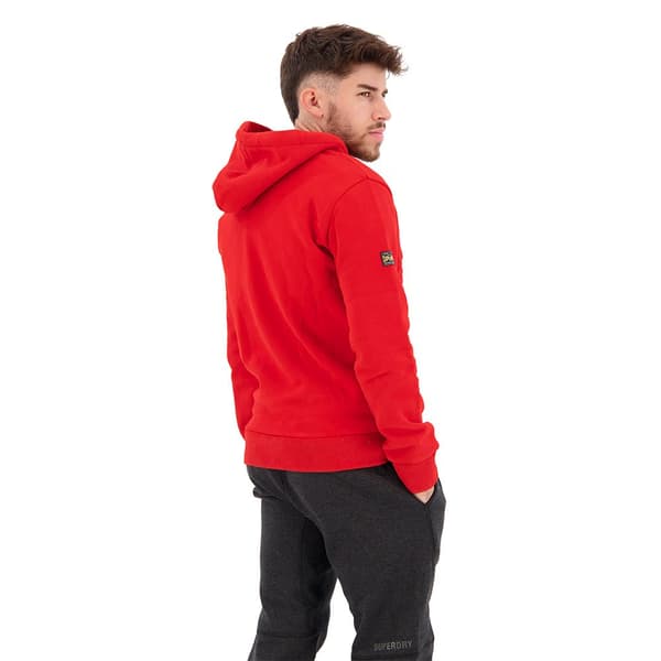 Superdry Hættetrøje Embossed Vintage Logo Rød S Mand