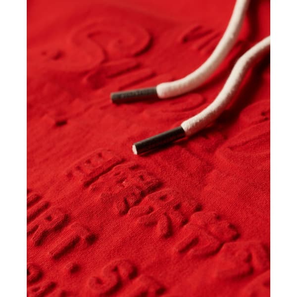 Superdry Hættetrøje Embossed Vintage Logo Rød S Mand