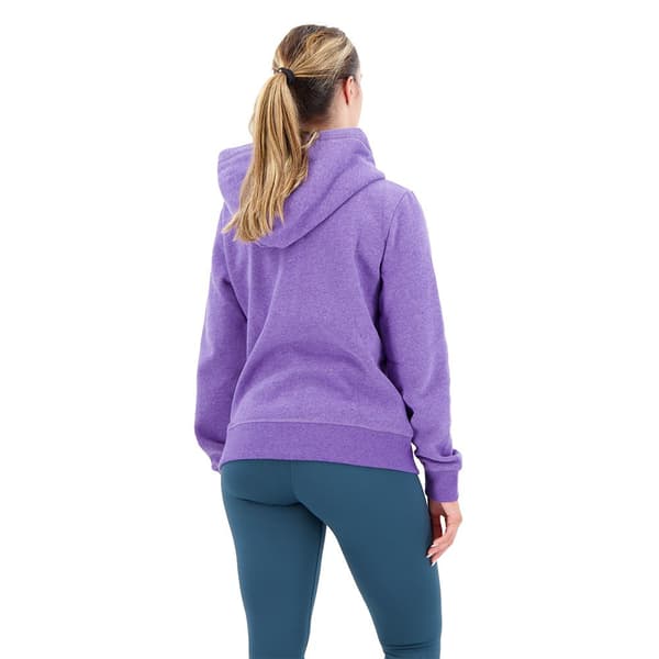 Superdry Sweatshirt Med Full Dragkedja Essential Logo Lila XS Kvinna