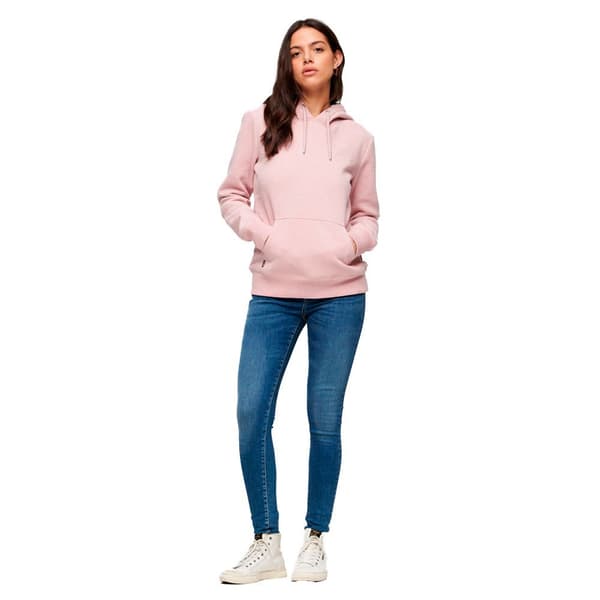 Superdry Luvtröja Essential Logo Rosa XS Kvinna